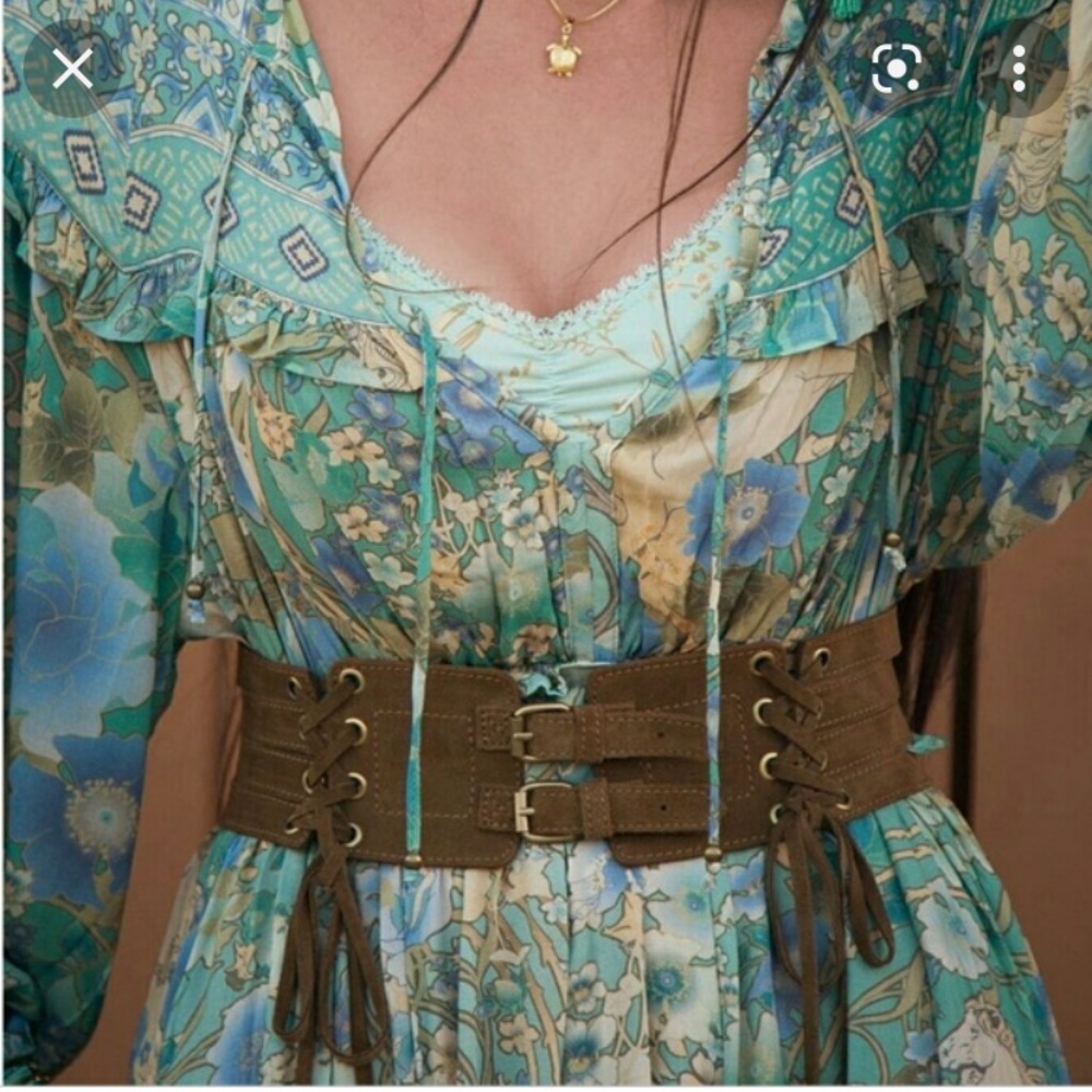 NWOT. Spell Josephine Suede Belt